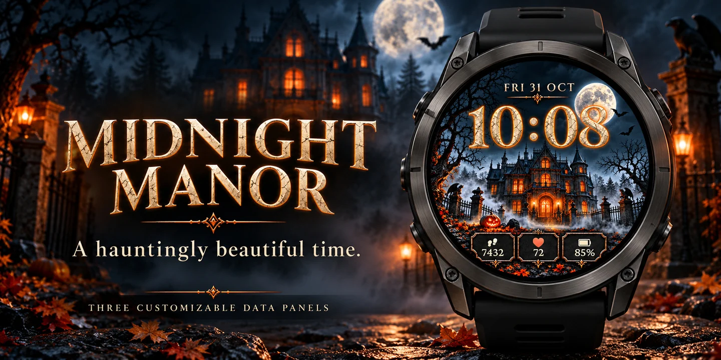 Midnight Manor on a watch