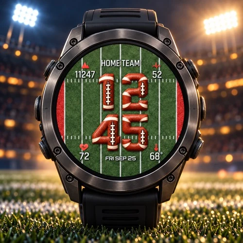 Touchdown watchface