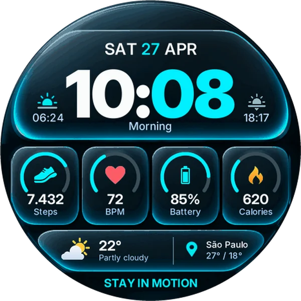 Metro Panels watchface